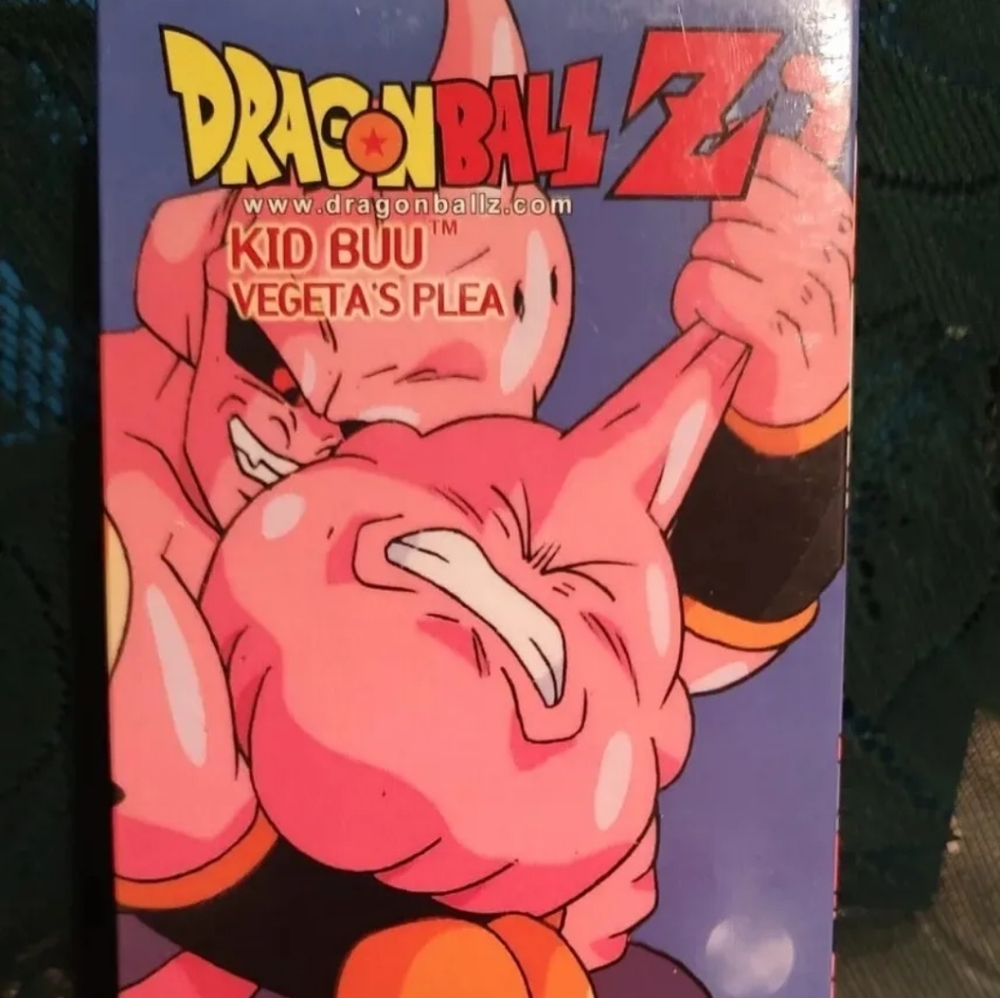 Dragonball Z Vegetas Plea VHS 60 minutesColor Kid Buu Saga DBZ Anime Tori